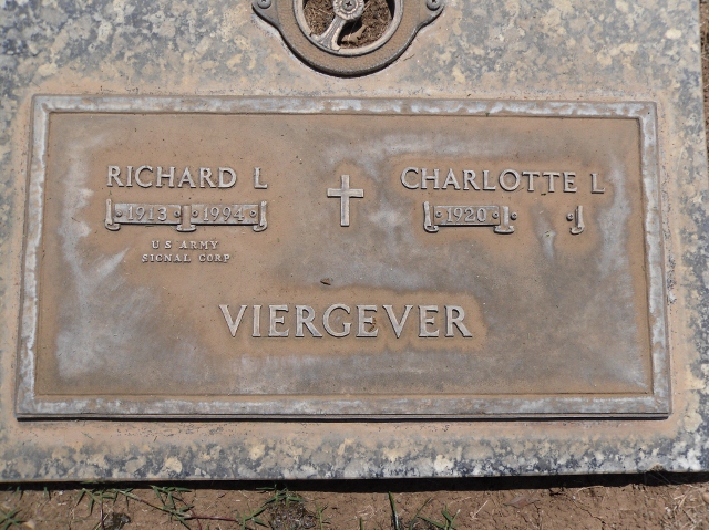 Richard Leonard -Dick- Viergever 1913-1994 and Charlotte